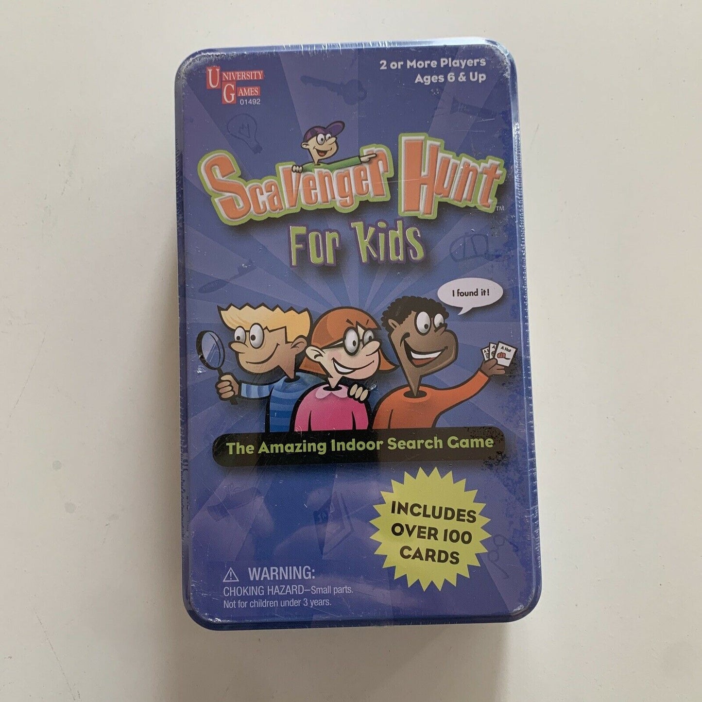 *New Sealed* Scavenger Hunt for Kids Tin - University Games