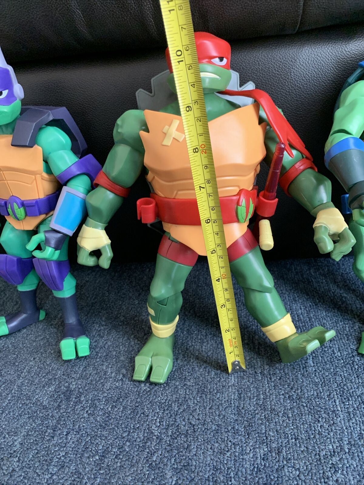 4x lot Teenage Mutant Ninja Turtles Playmates 2018 28cm
