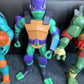 4x lot Teenage Mutant Ninja Turtles Playmates 2018 28cm