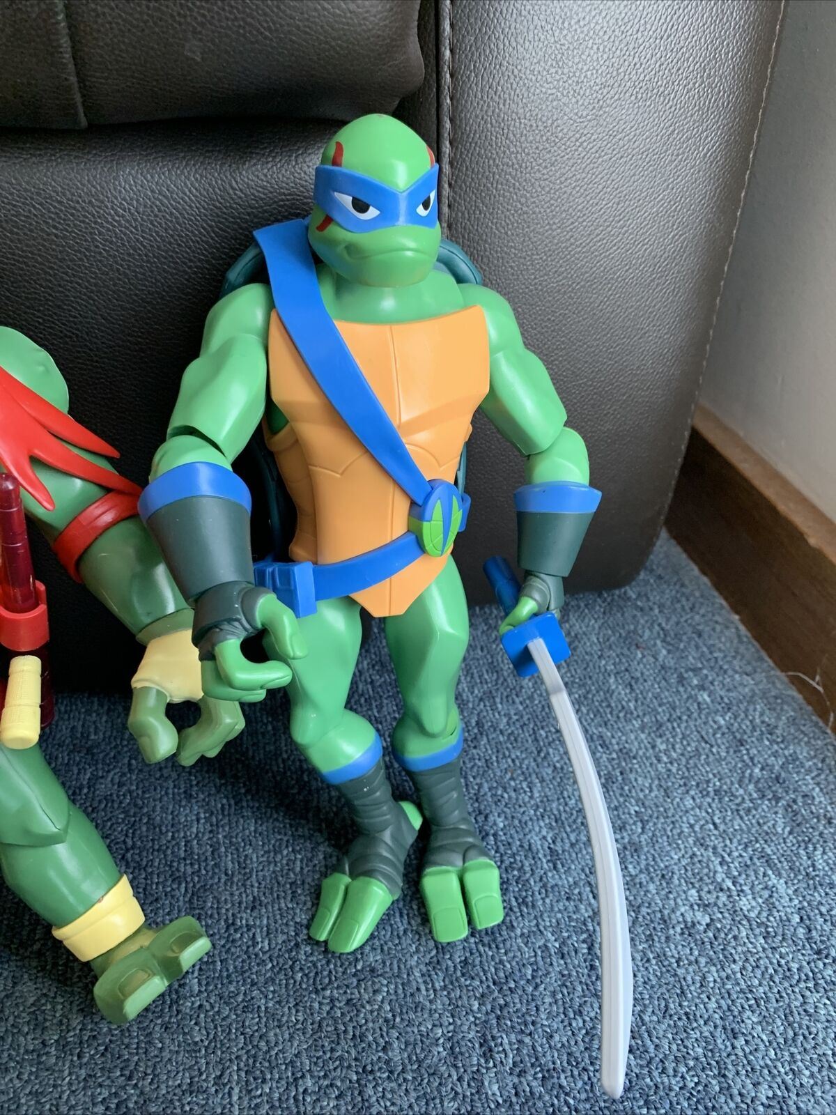 4x lot Teenage Mutant Ninja Turtles Playmates 2018 28cm