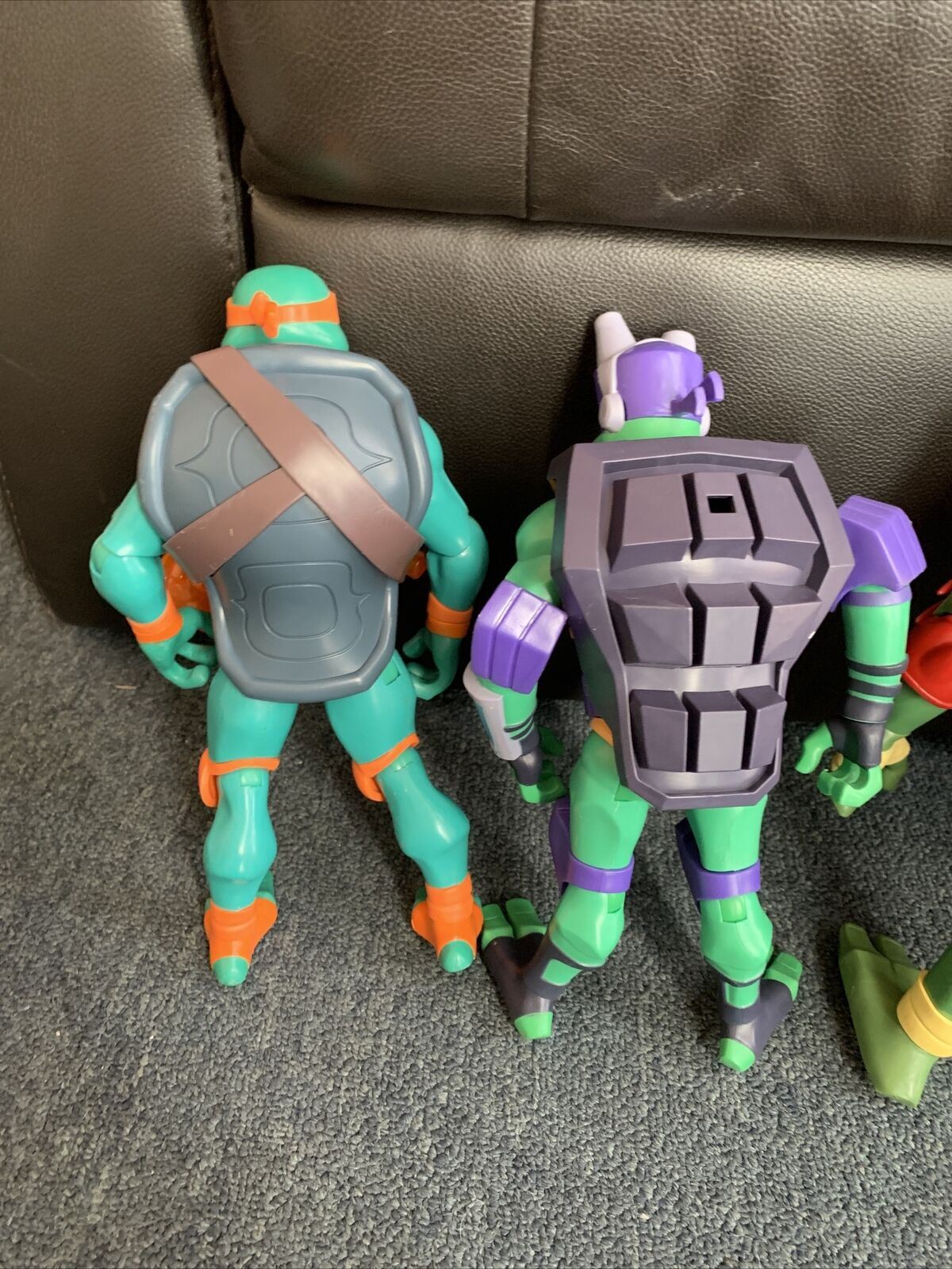 4x lot Teenage Mutant Ninja Turtles Playmates 2018 28cm