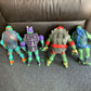 4x lot Teenage Mutant Ninja Turtles Playmates 2018 28cm