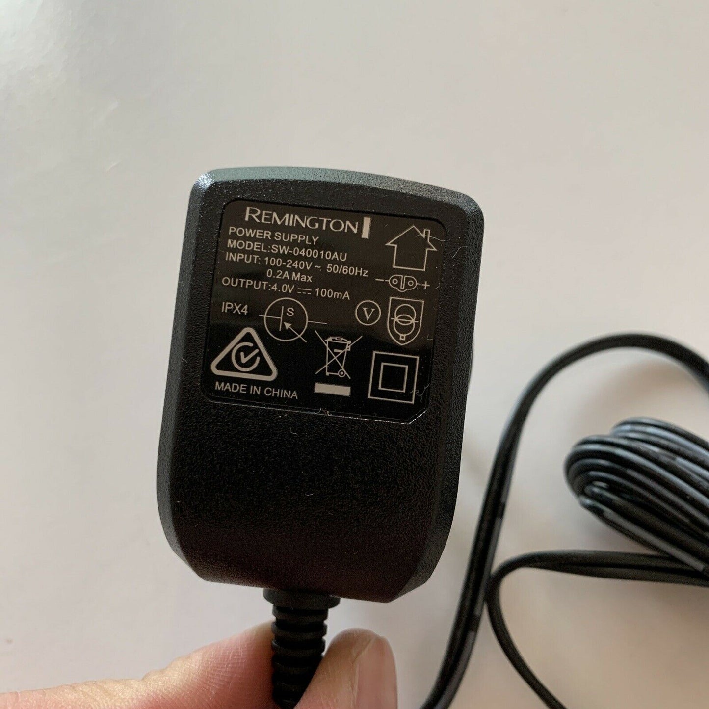 Genuine Remington Power supply SW-040010AU AC Adapter 4v 100mA