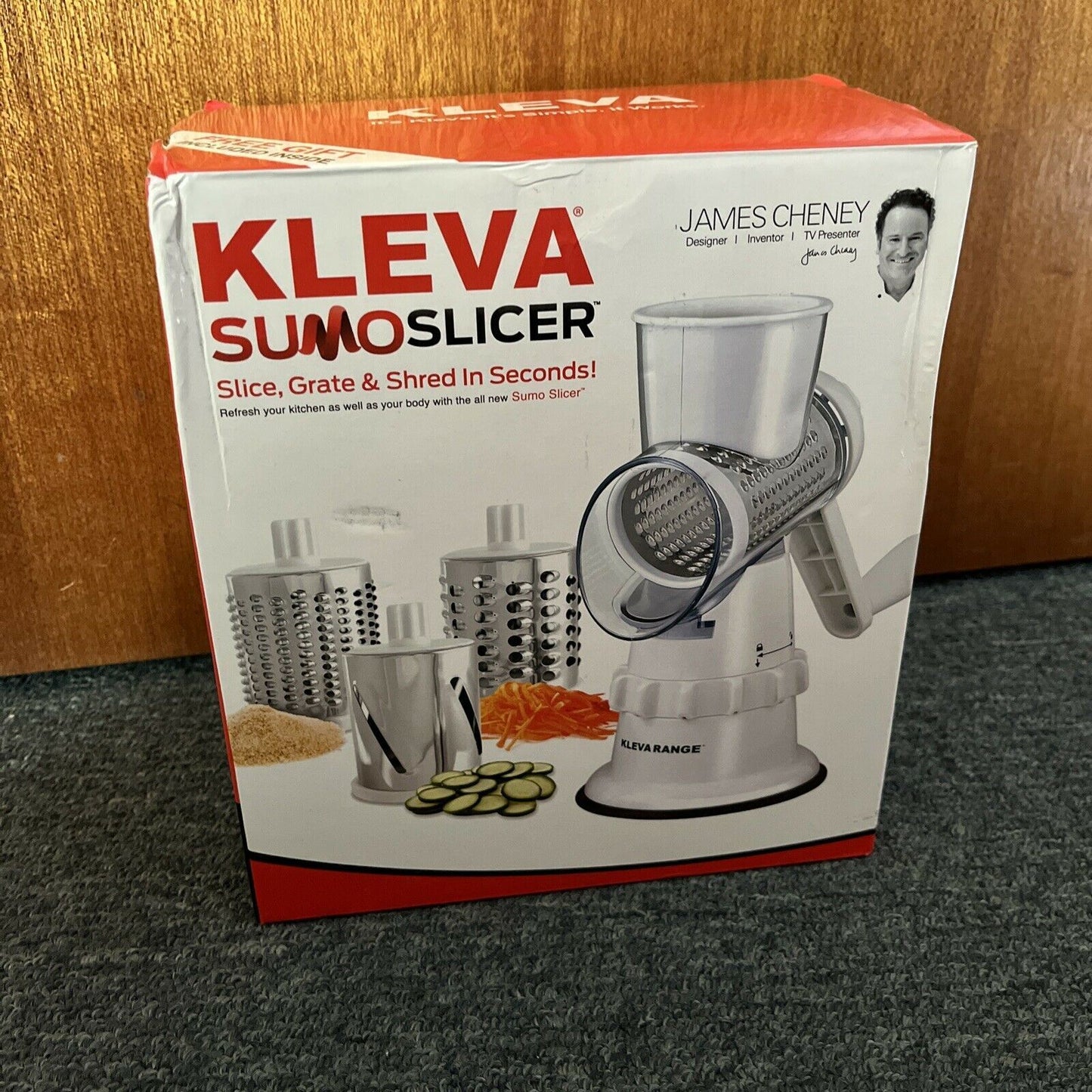 Kleva Sumo Food Slicer - Slice, Grate & Shred in Seconds KSUMOS03