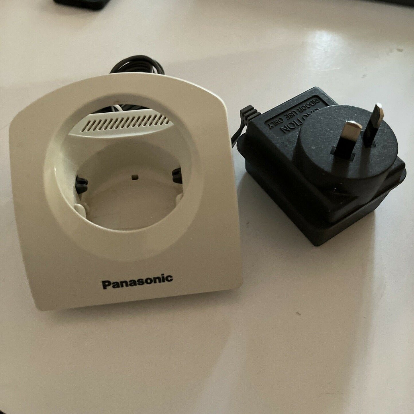 Genuine Panasonic PQLV30018ZAW Extension Charger & PQLV200AL AC Adapter