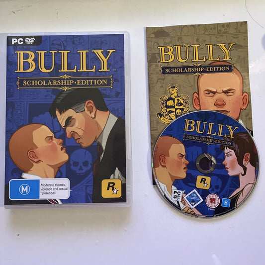 Bully Scholarship Edition - PC DVD Windows Rockstar Games with Manual