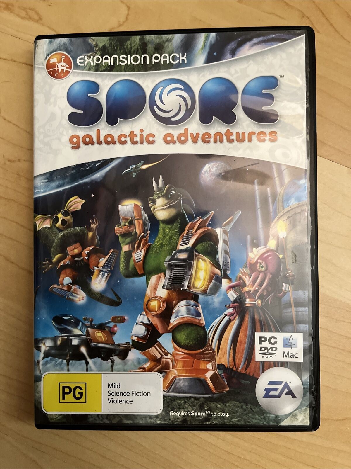 Spore: Galactic Adventures Expansion Pack for PC / Mac + Manual