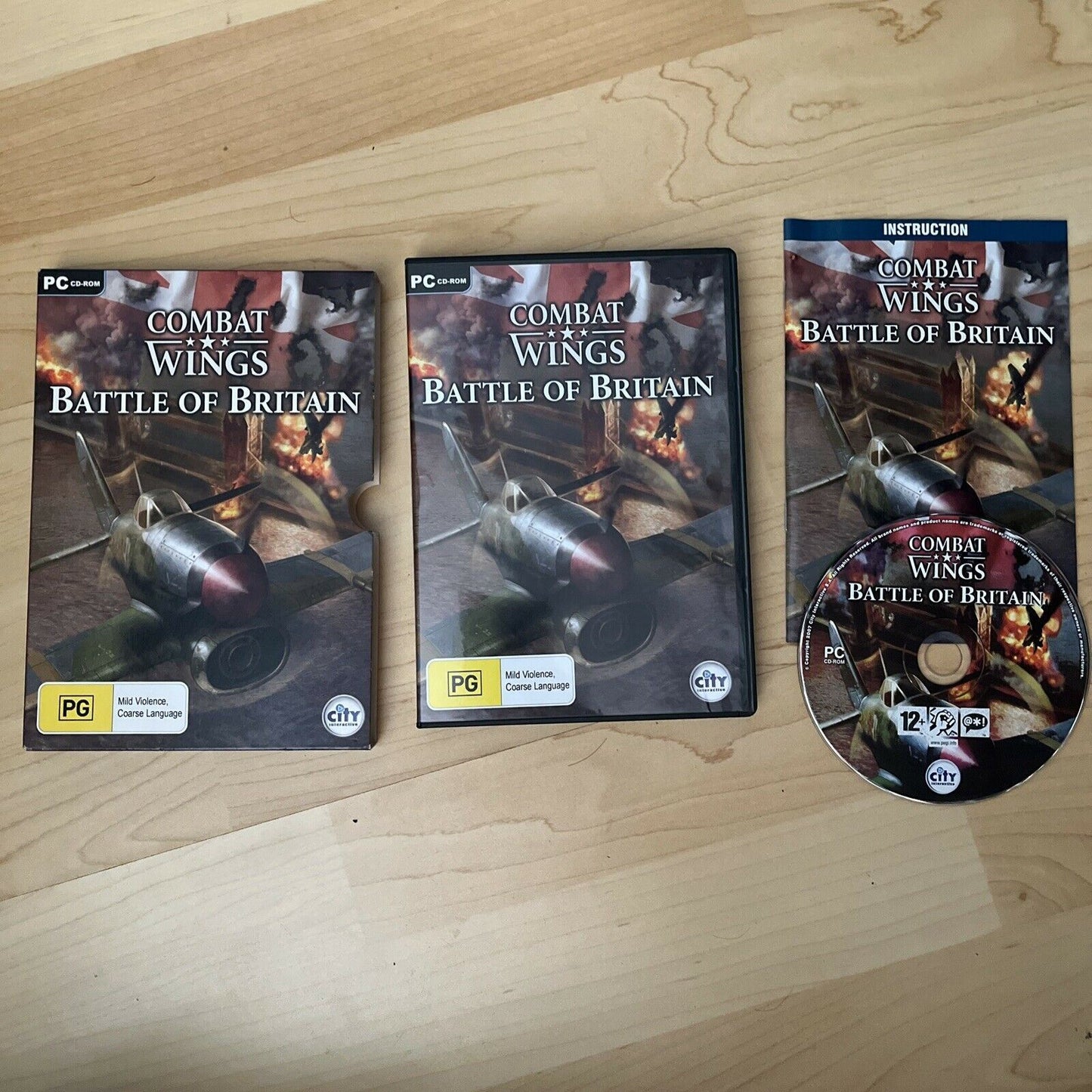 Combat Wings : Battle of Britain - PC Windows Flight Combat Game