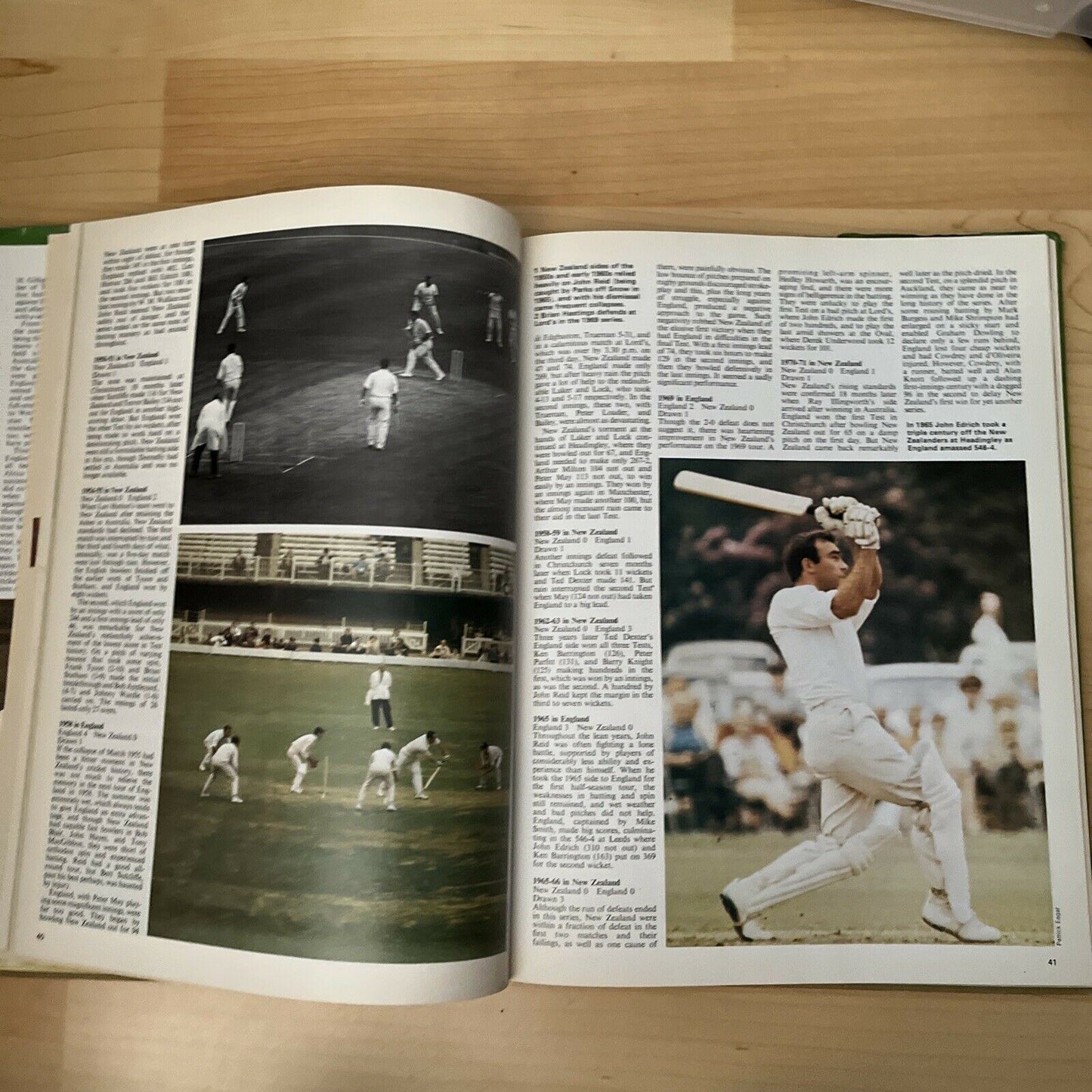 Illustrated History of Test Cricket: First Century Book HC 1977 Richie Benaud