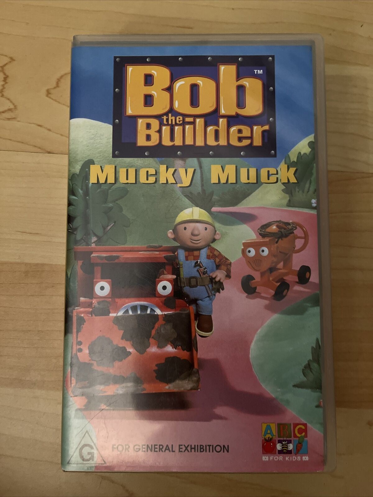 Bob The Builder Mucky Muck VHS ABC for kids