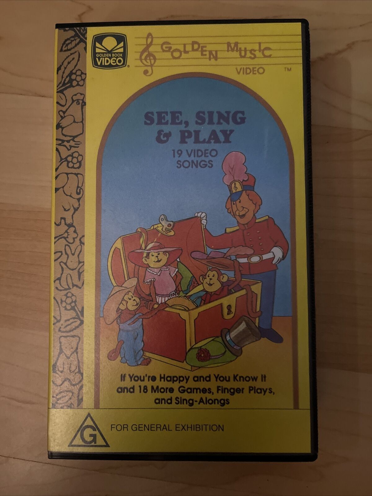 See Sing & Play - Golden Book Video Classic VHS PAL 1990