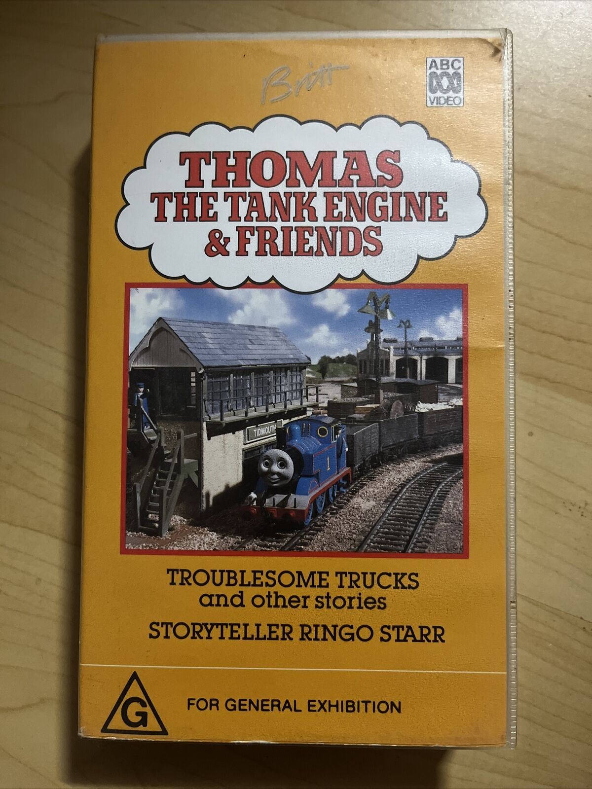 Thomas The Tank Engine & Friends - Troublesome Trucks (VHS, 1991)  Ringo Starr