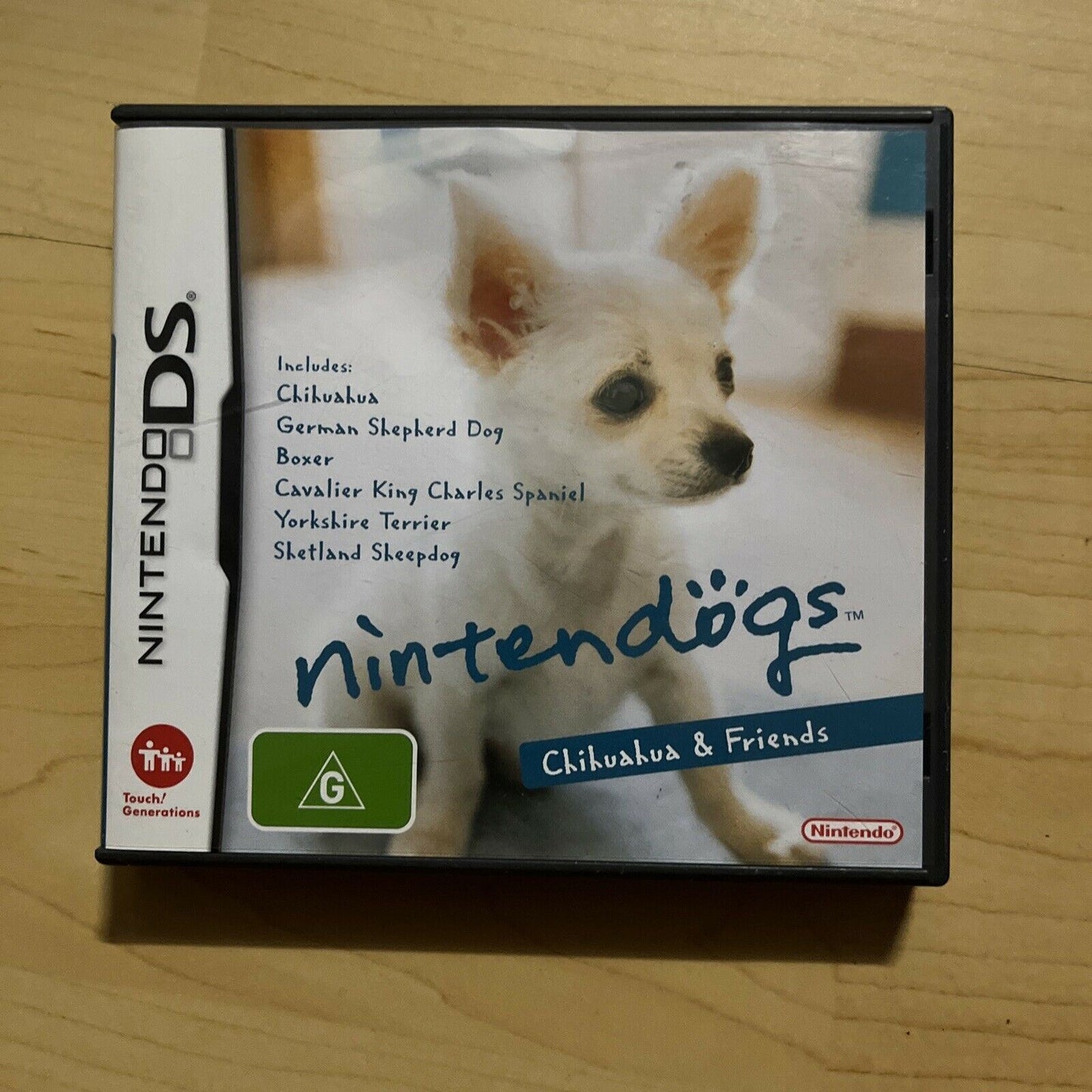 Nintendogs Chihuahua and Friends - Nintendo DS NDS Game Complete with Manual