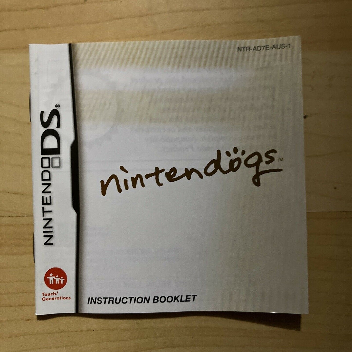 Nintendogs Chihuahua and Friends - Nintendo DS NDS Game Complete with Manual