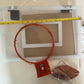 Pro Mini Hoop Indoor Basketball Hoop with Ball, 18"x12" 45x30cm Transparent