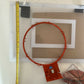 Pro Mini Hoop Indoor Basketball Hoop with Ball, 18"x12" 45x30cm Transparent