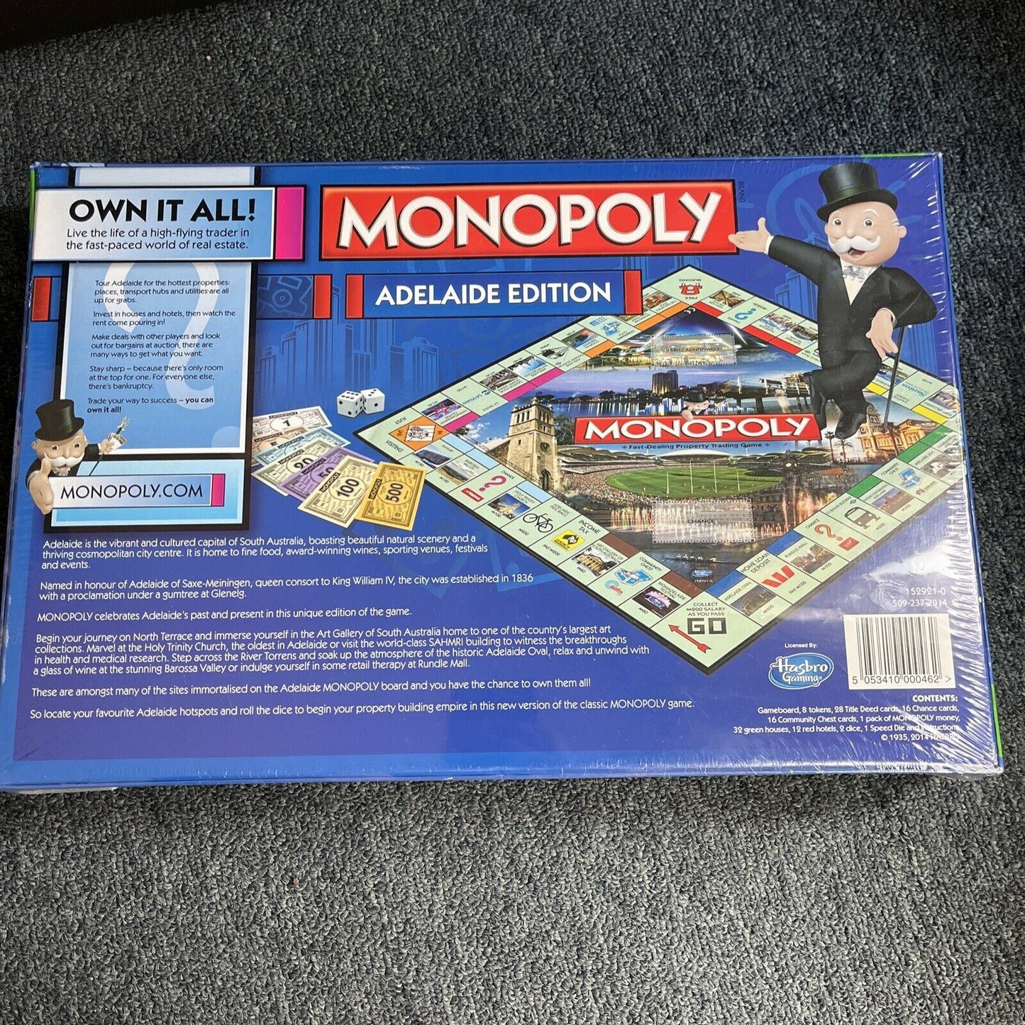 *New Sealed* Monopoly Adelaide Edition Board Game