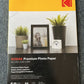 Kodak Premium Photo Paper Gloss 240GSM 50 Sheets