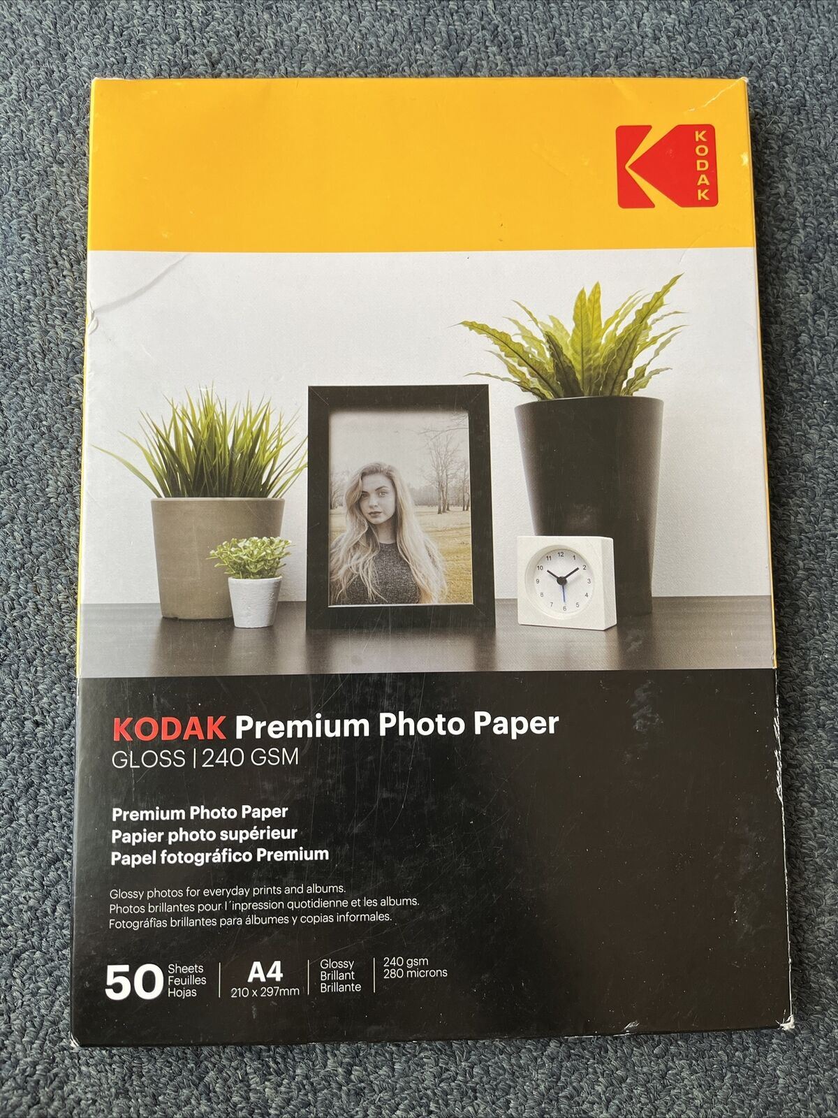 Kodak Premium Photo Paper Gloss 240GSM 50 Sheets