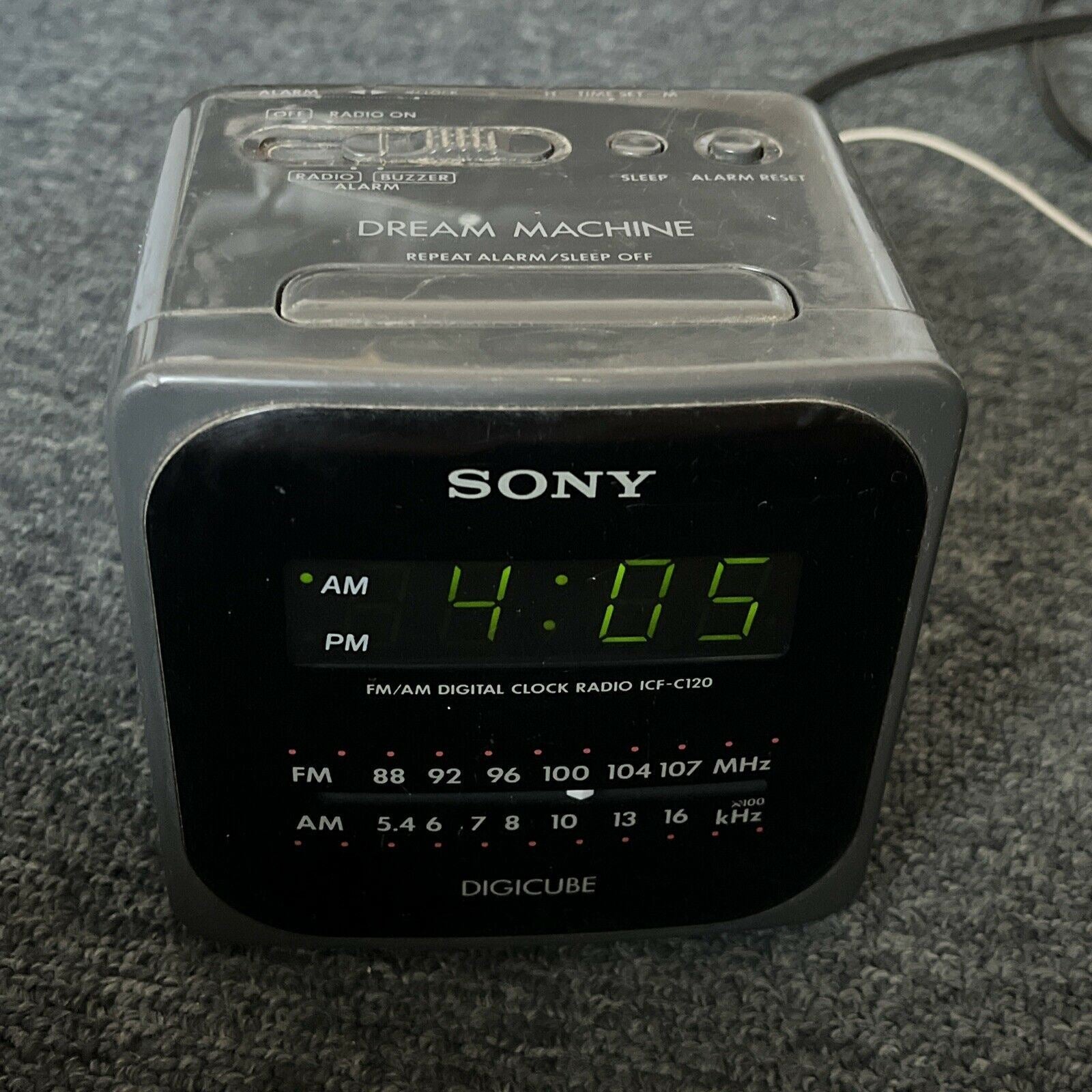 Sony ICFC1 Clock Radio – Retro Unit