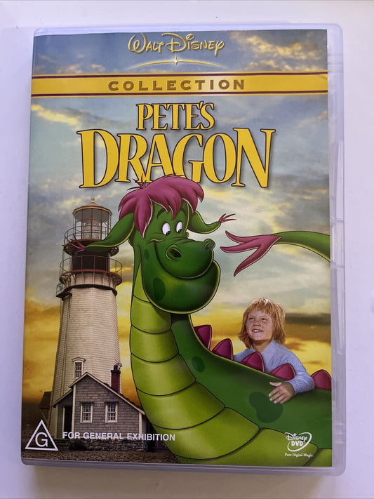 Pete's Dragon (DVD, 1977) Disney Animated Film Classic. Region 4