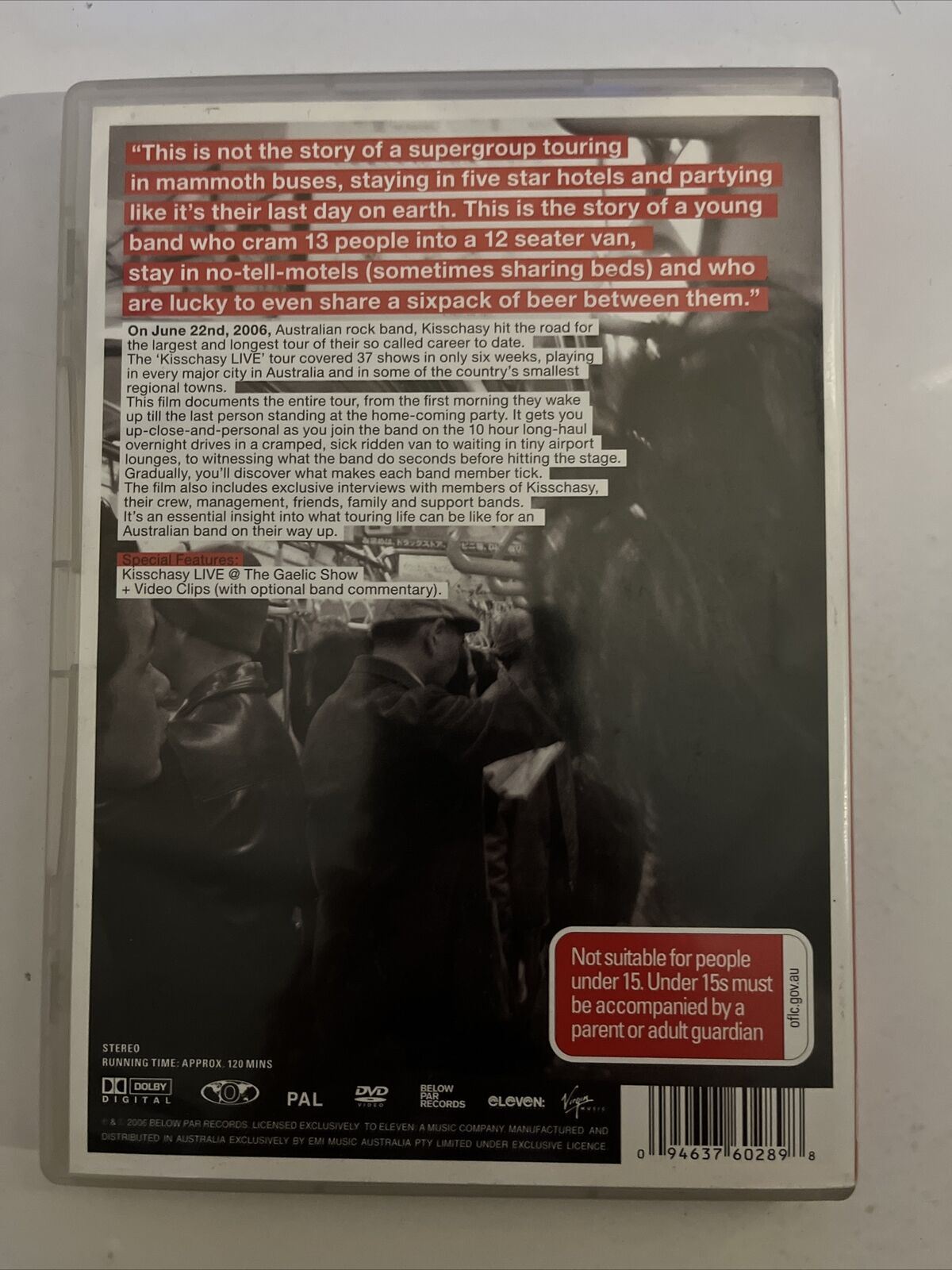 Kisschasy: The Movie (DVD, 2006) All Regions