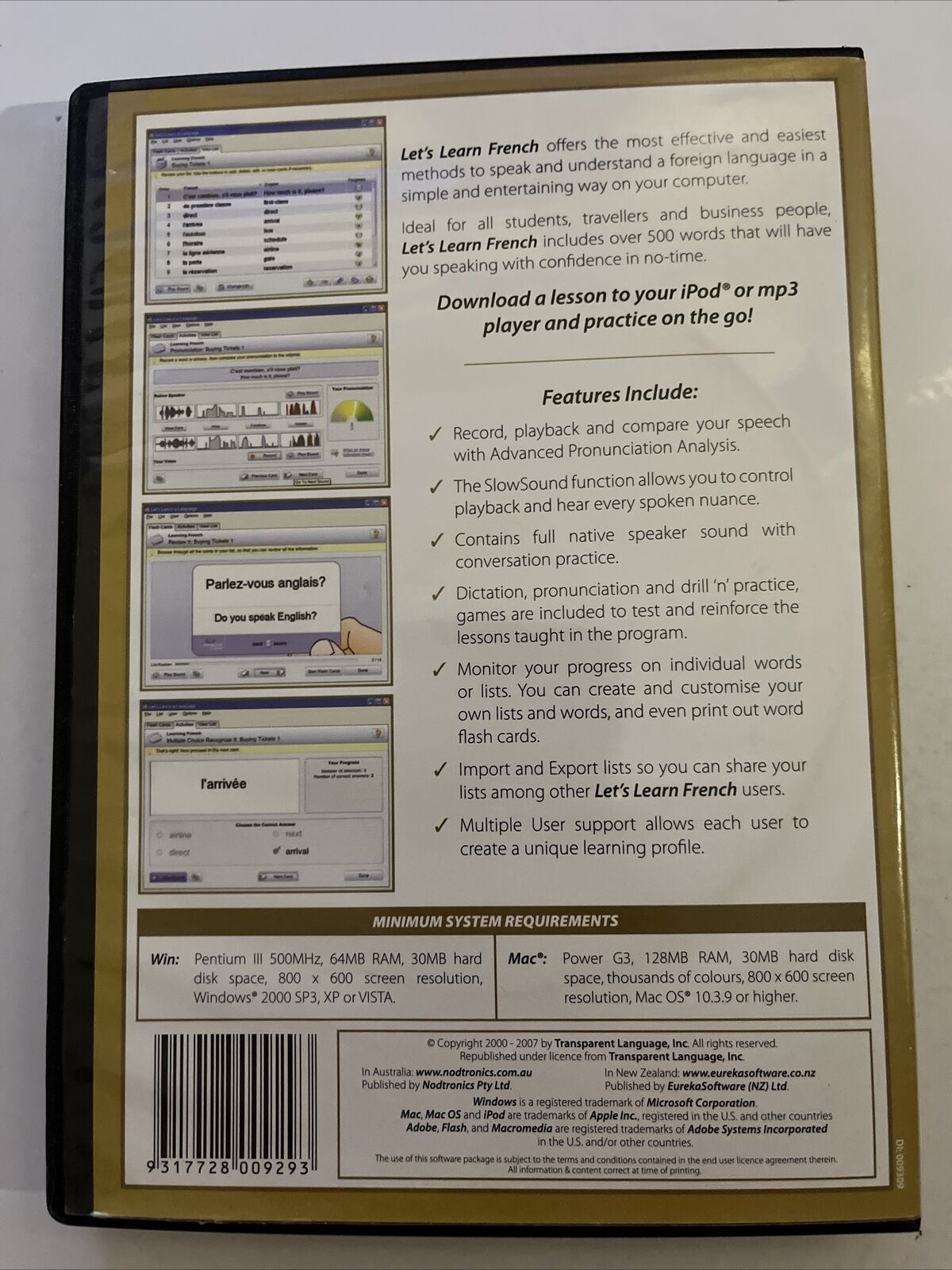 Let's Learn French - PC Windows MAC