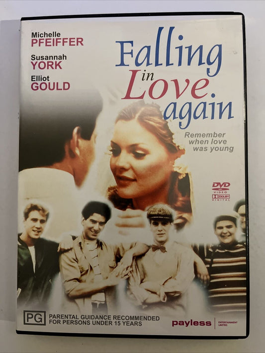 Falling In Love Again (DVD,1980) Michelle Pfeiffer, Elliott Gould, Susannah York