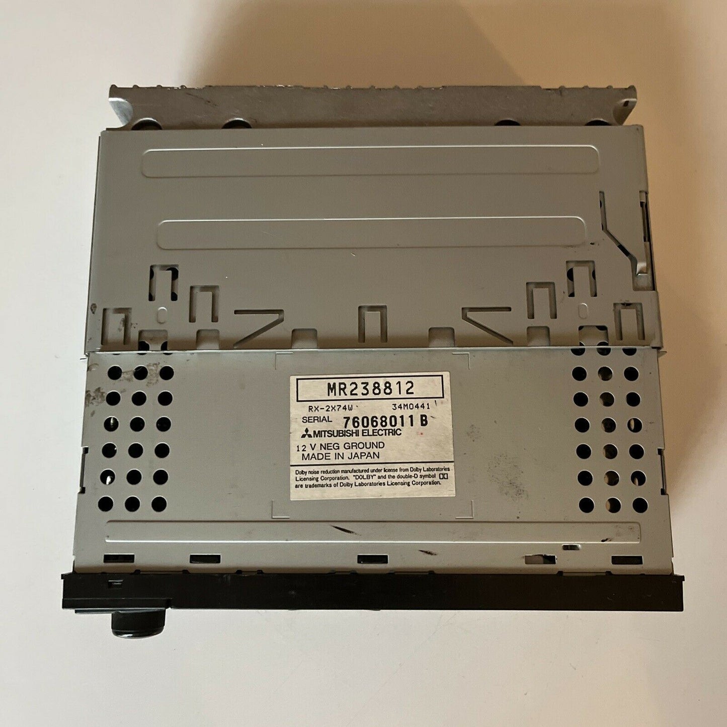 Mitsubishi Car Tape Radio Player RX-2X74W