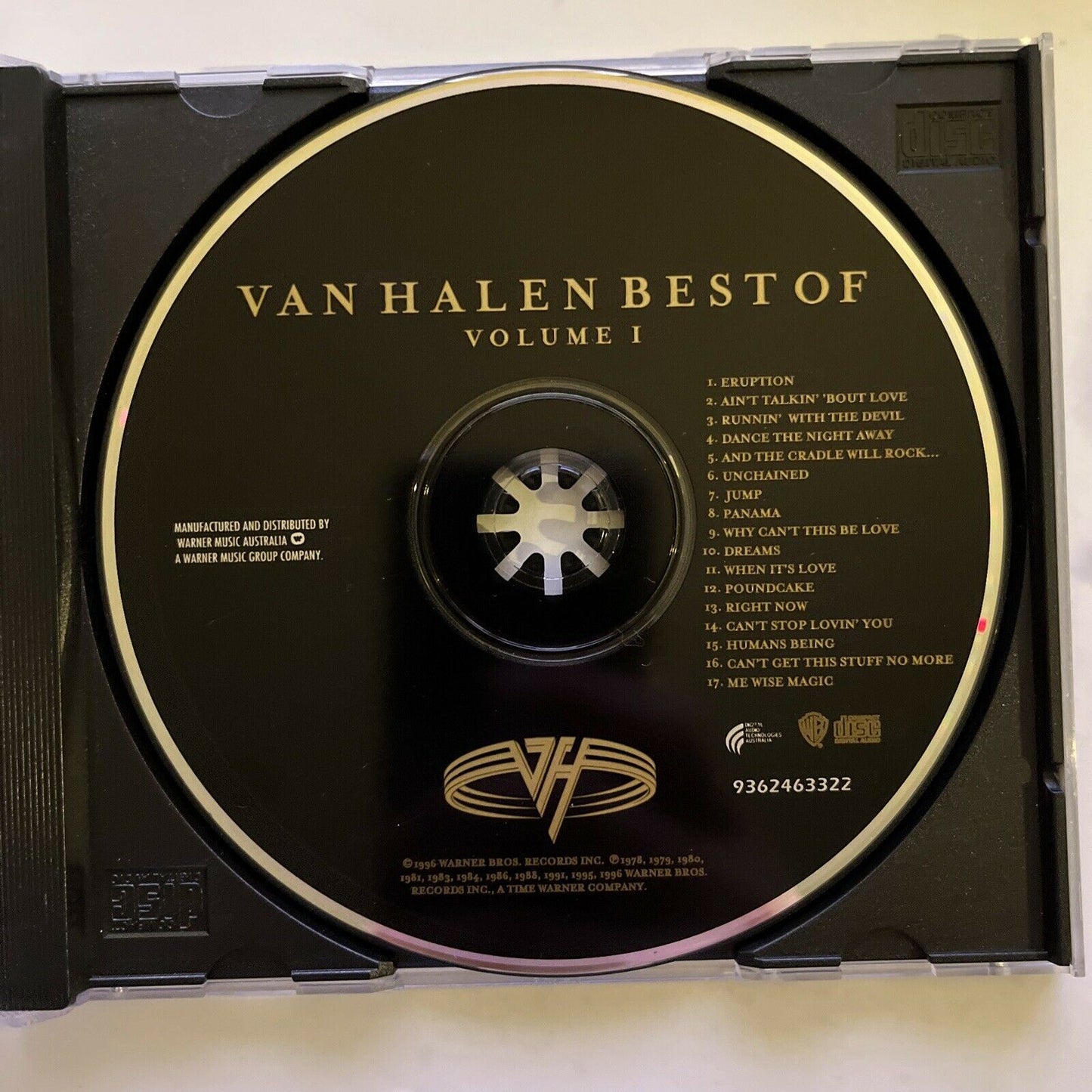 Best of Van Halen, Vol. 1 by Van Halen (CD, 1996) Album