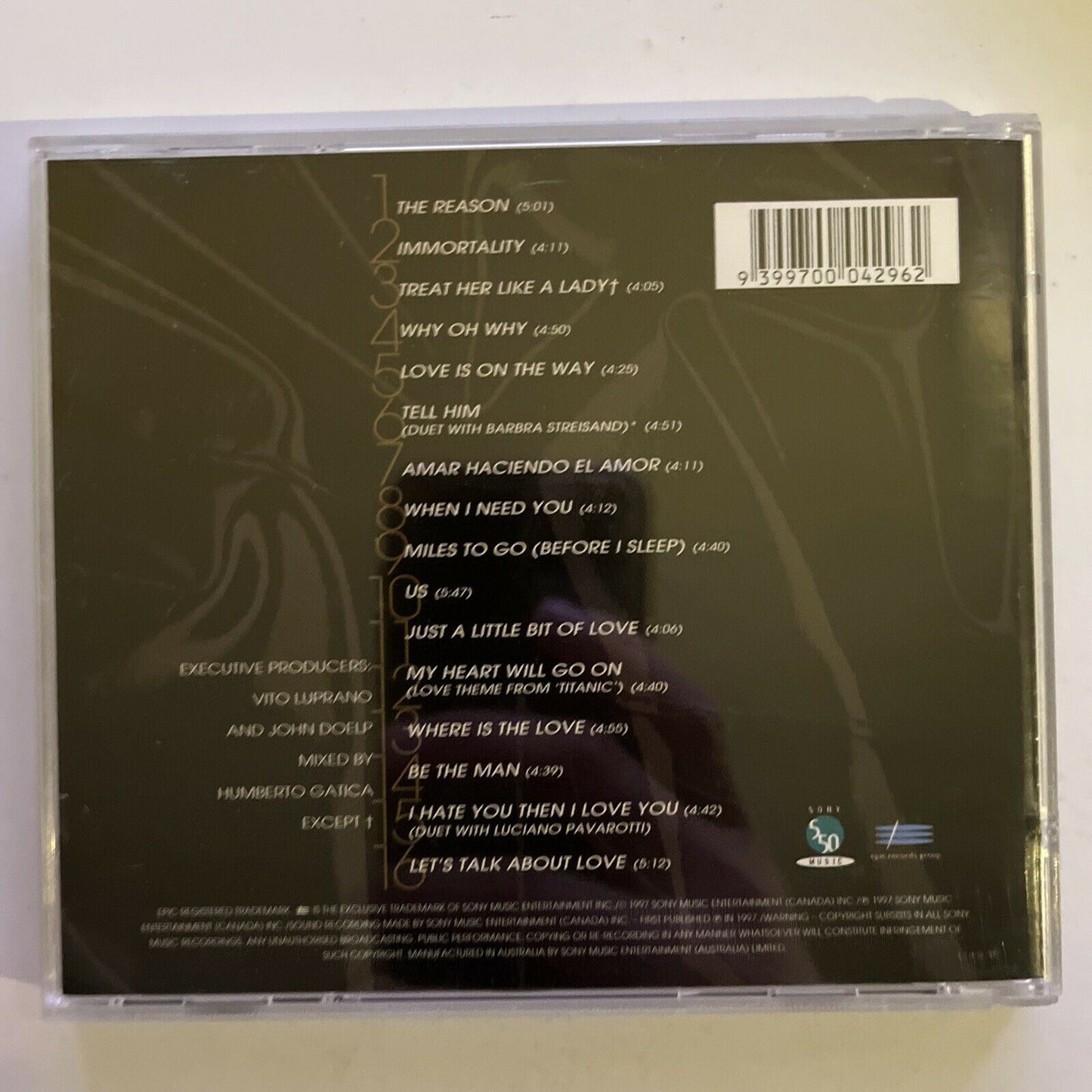 Celine Dion - Celine Dion + Let's Talk About Love (CD, 2-Disc Set) Album