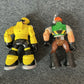 2x Rescue Heroes Mattel 2001 Action Figure