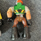 2x Rescue Heroes Mattel 2001 Action Figure