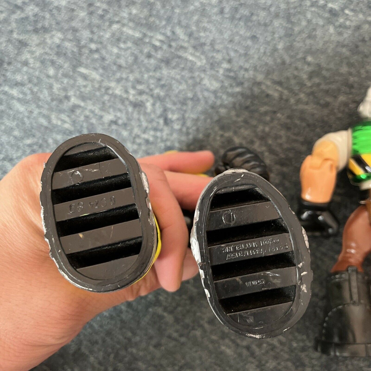 2x Rescue Heroes Mattel 2001 Action Figure