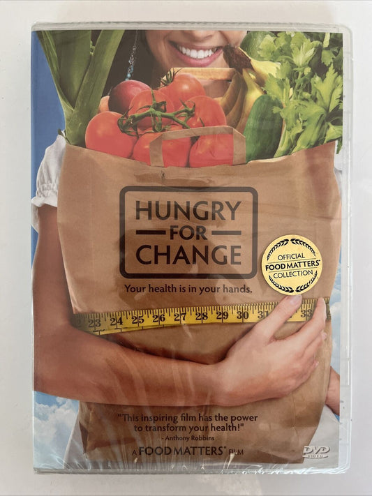 *New Sealed* Hungry For Change (DVD, 2012) Documentary Weight Loss