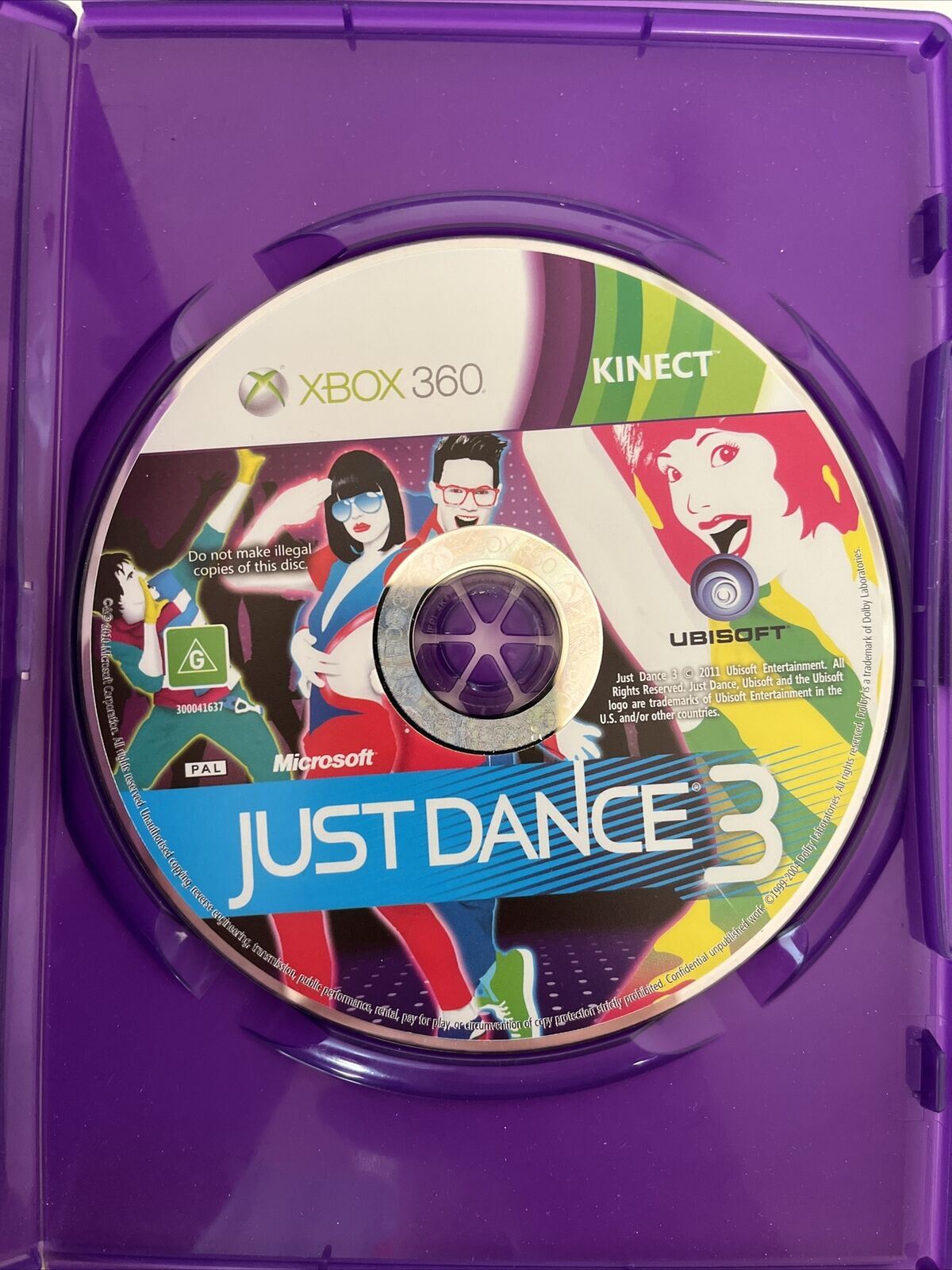 Just Dance 3 - Microsoft Xbox 360 Game PAL Complete with Manual