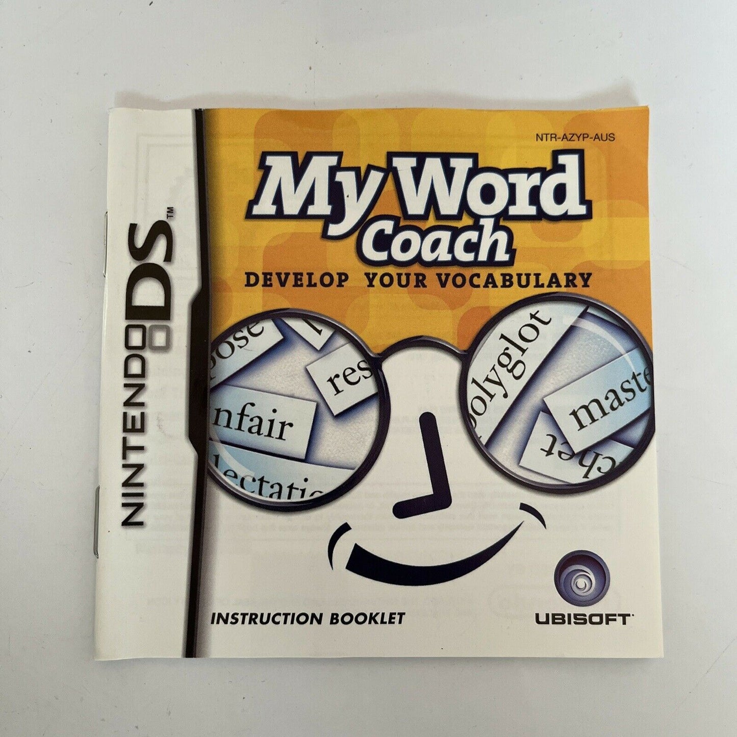 My Word Coach: Develop your vocabulary - Nintendo DS NDS Game with Manual