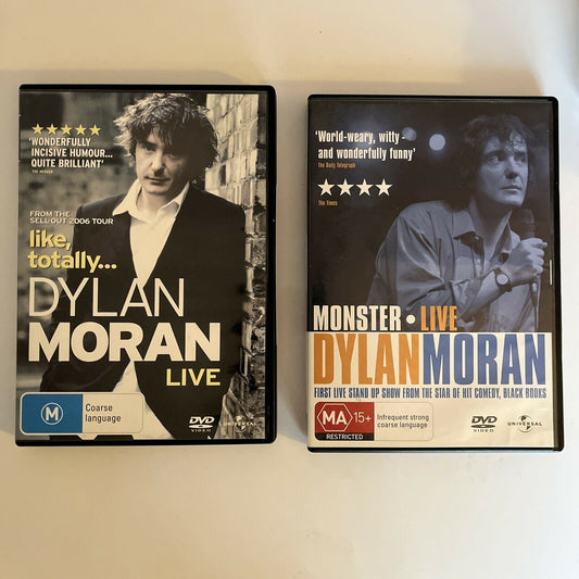 Dylan Moran : Live - Like Totally + Monster Live (DVD, 2006) Region 4