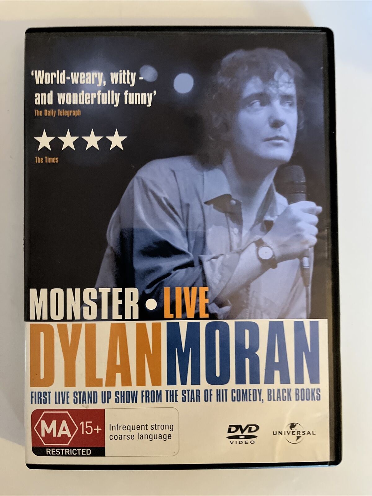 Dylan Moran : Live - Like Totally + Monster Live (DVD, 2006) Region 4