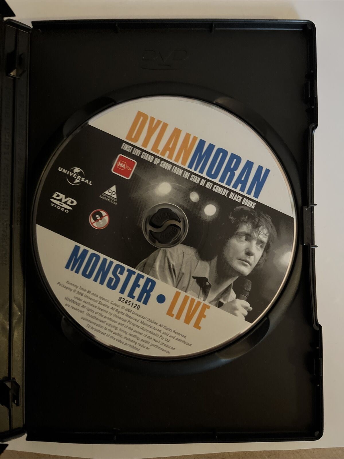 Dylan Moran : Live - Like Totally + Monster Live (DVD, 2006) Region 4