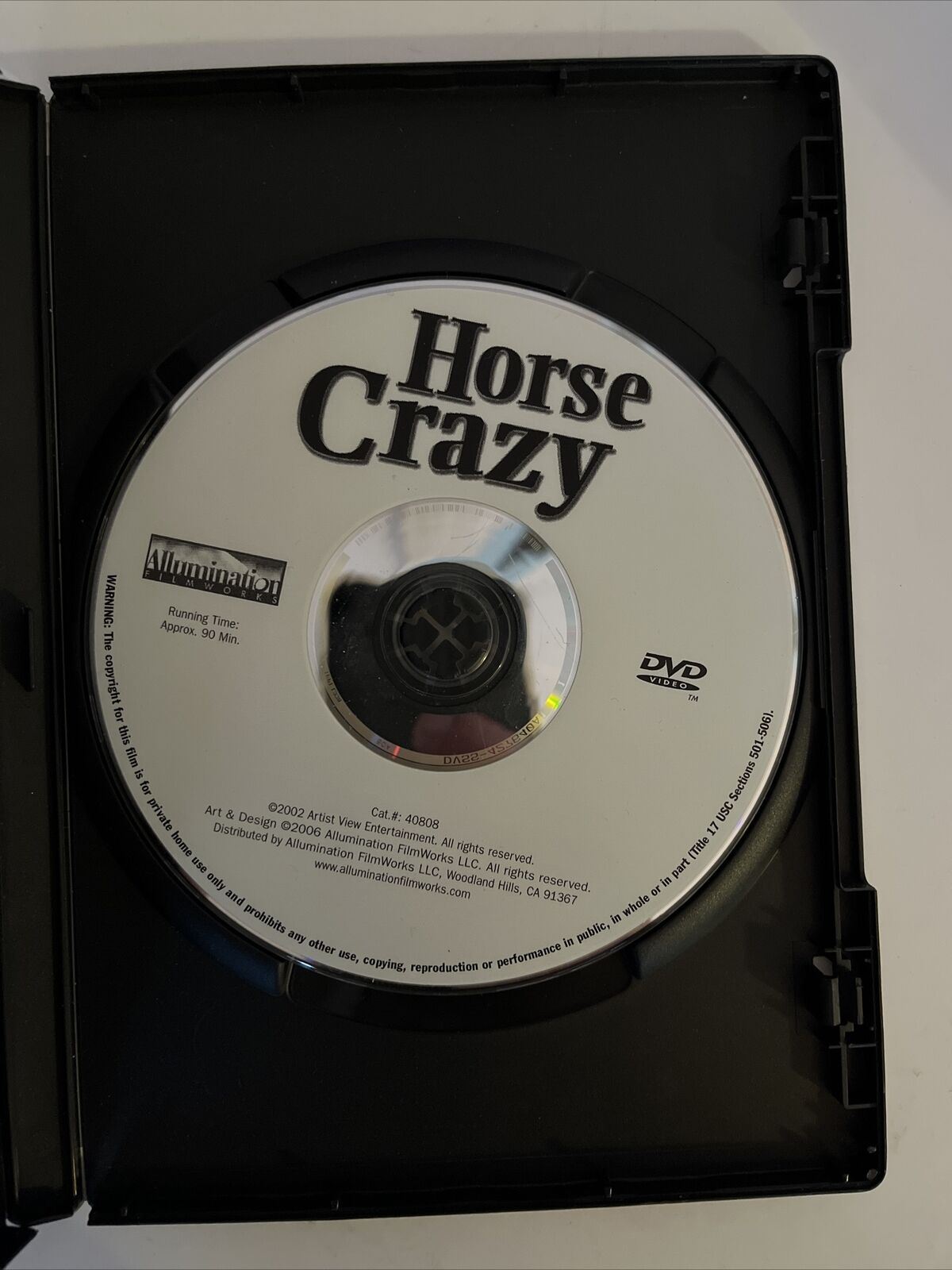 Horse Crazy (DVD, 2001) Michael Glauser, Brittany Armstrong. Region 1