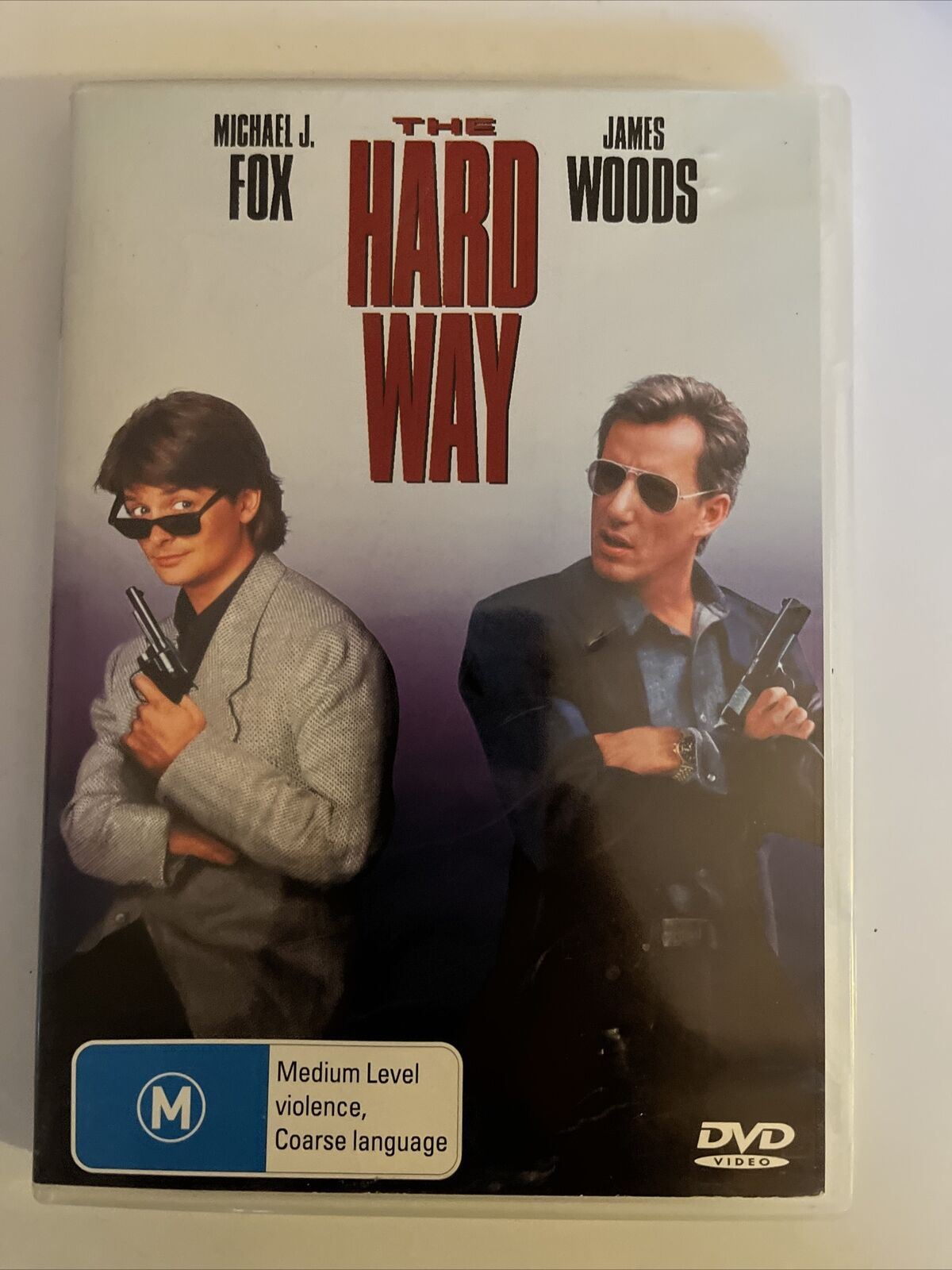 The Hard Way (DVD, 1991) Michael J. Fox, James Woods. Comedy Film Region 4