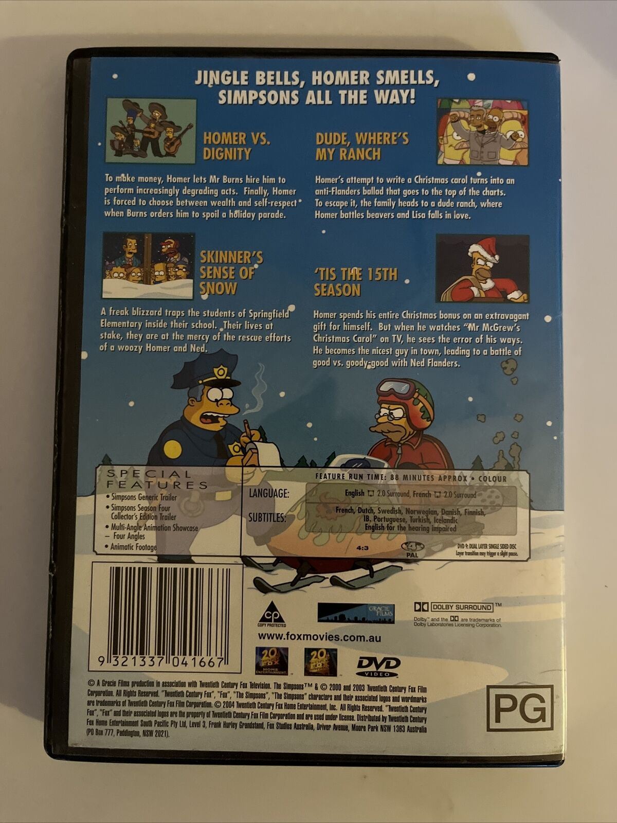 The Simpsons - Christmas With The Simpsons 2 (DVD, 2004) Region 4