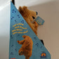 Vintage 1999 Bear in Big Blue House Love to Dance Plush Fisher-Price