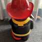 Fireman Talking Cookie Jar 2002 11.5" tall x 6" wide Animated Chief Talk