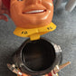 Fireman Talking Cookie Jar 2002 11.5" tall x 6" wide Animated Chief Talk