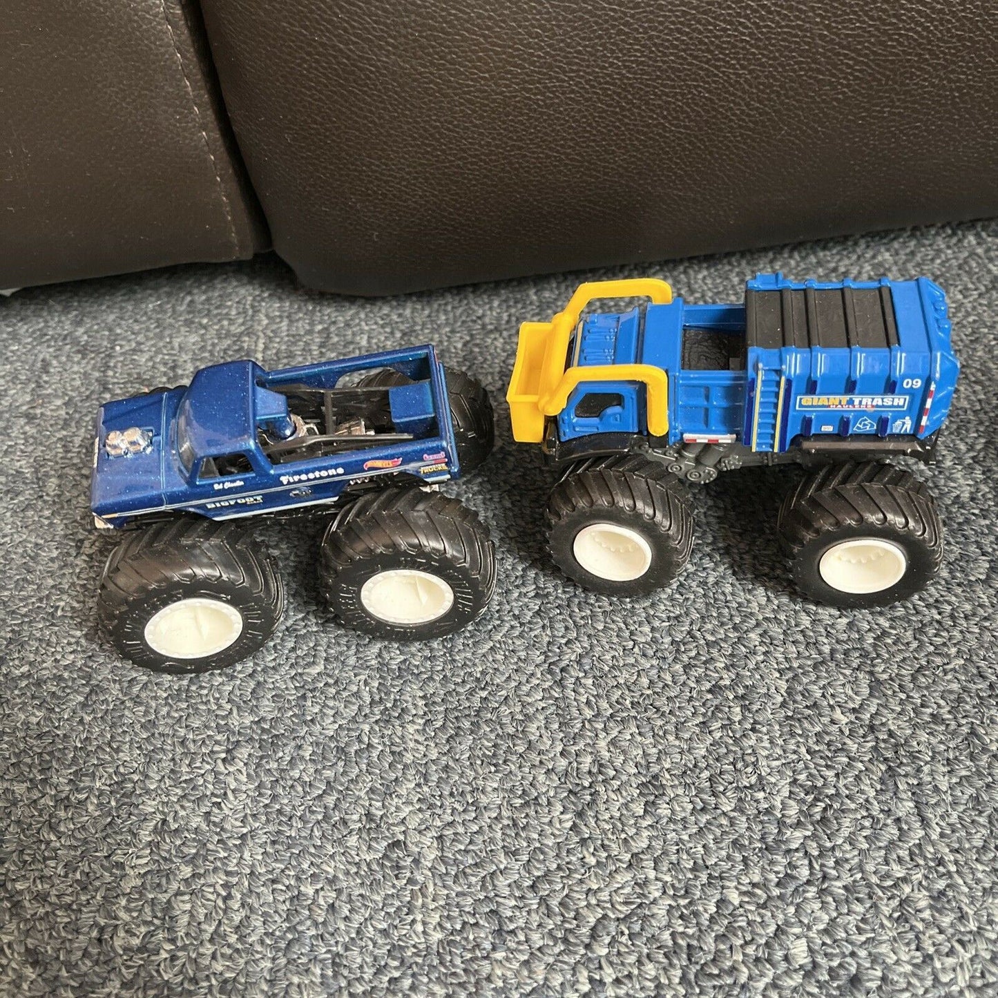 10x lot Assorted Diecast Hot Wheels Mattel Monster Jam Monster Truck