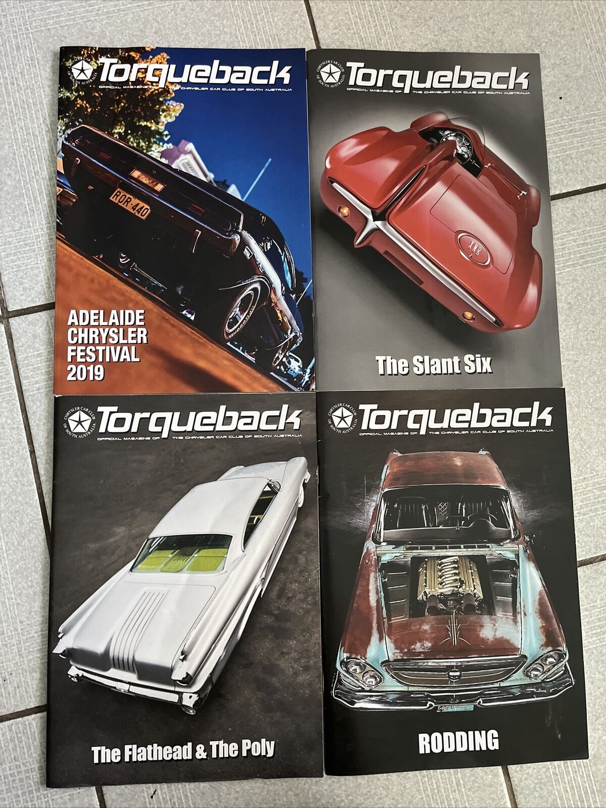 24x Bulk Lot Torqueback Official Chrysler Car Magazine SA