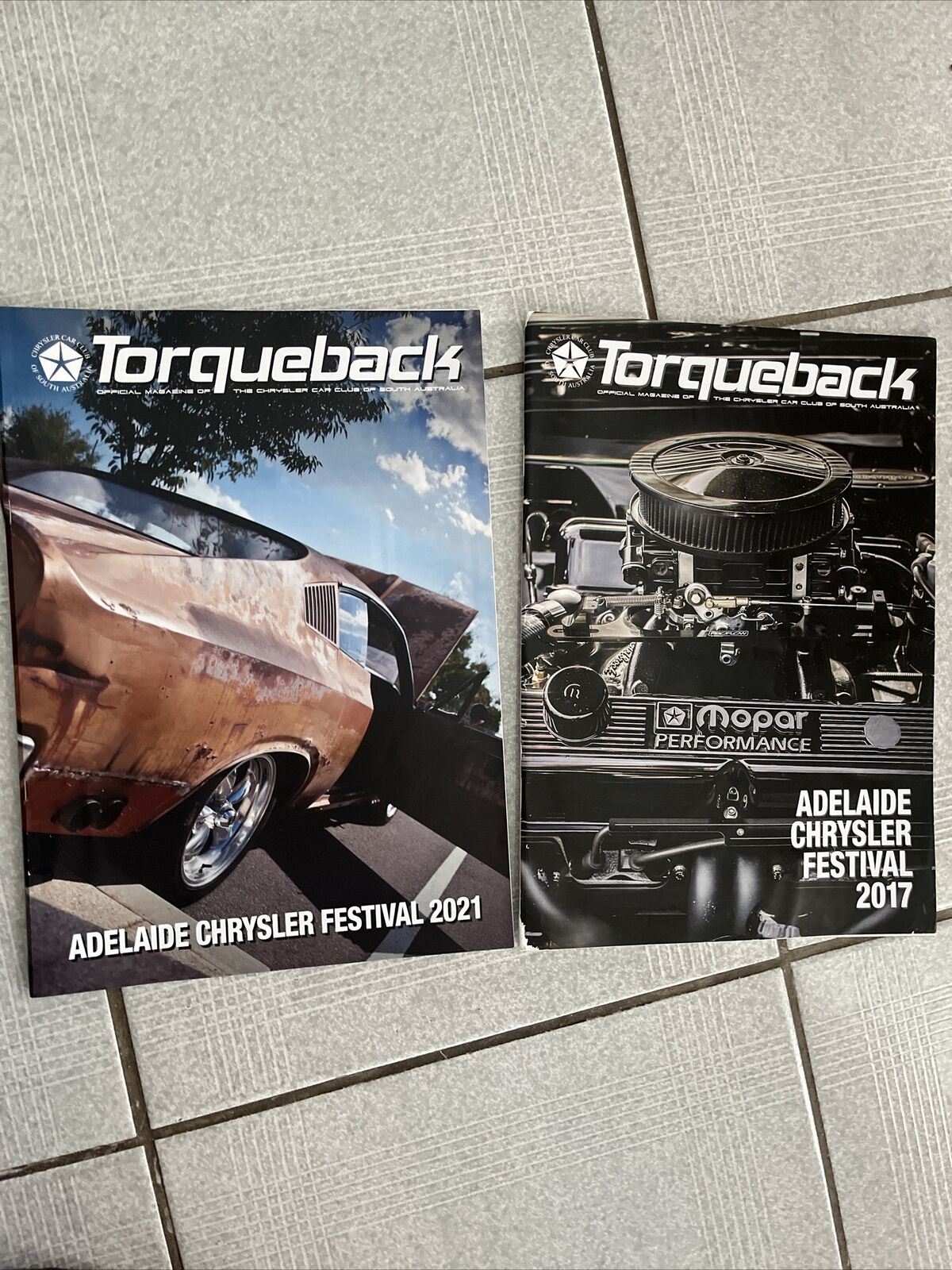 24x Bulk Lot Torqueback Official Chrysler Car Magazine SA