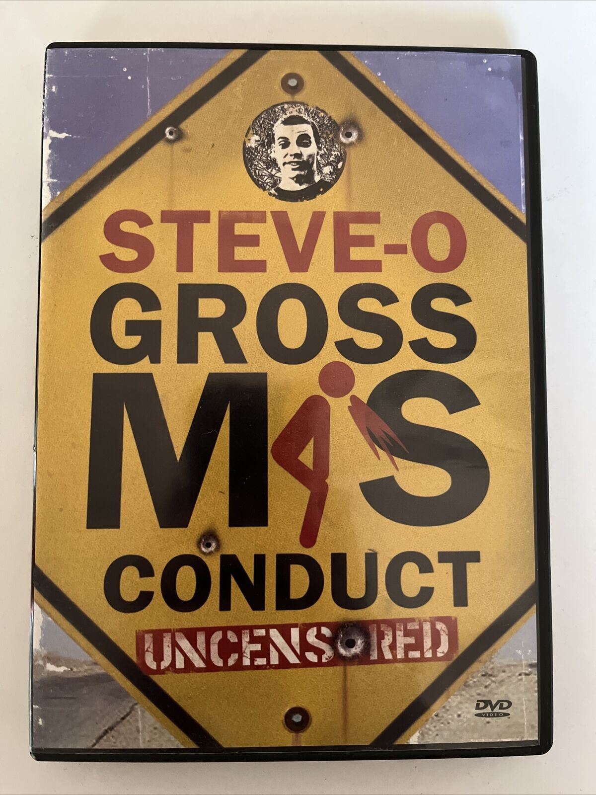 Steve O - Gross Misconduct UNCENSORED (DVD, 2005) All Regions